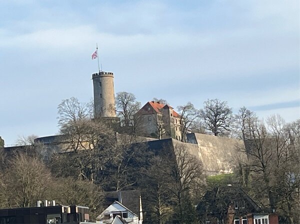 Die Sparrenburg in Bielefeld.