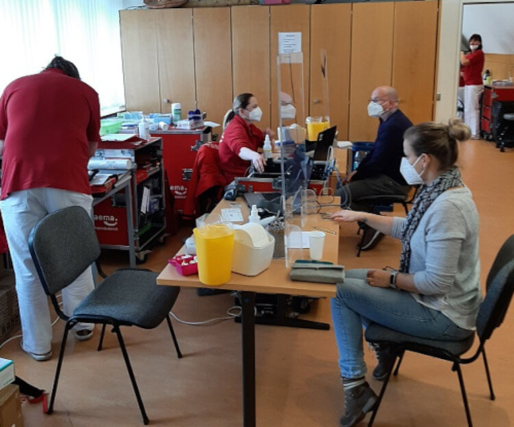 Blutspendeaktion gelungen Blutspendeaktion gelungen