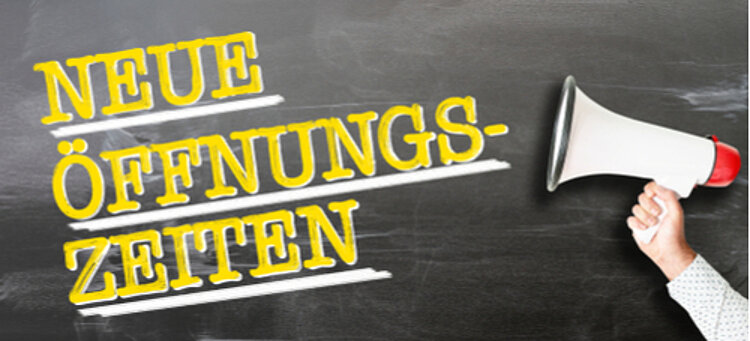 Neue Öffnungszeiten ab 1. August 2022 Neue Öffnungszeiten ab 1. August 2022