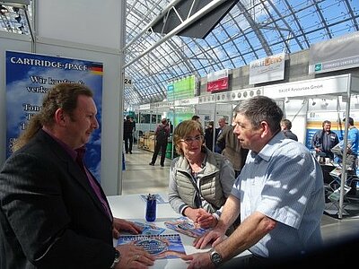 Besuch der Messe "terratec" Besuch der Messe "terratec"