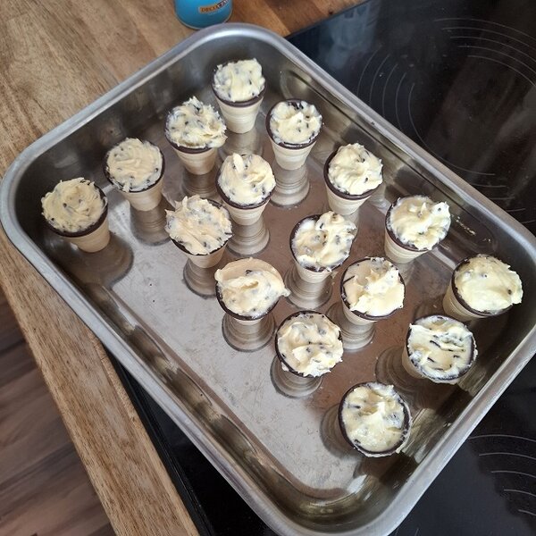 Frozen-Topping für Muffins