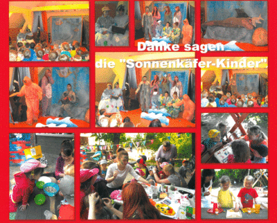 Märchenhaftes Kinderfest in der Kita Sonnenkäfer Märchenhaftes Kinderfest in der Kita Sonnenkäfer
