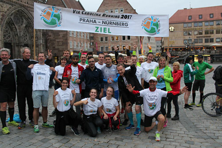 Spendenlauf von Prag nach Nürnberg – Euro-Schulen belegten 4. Platz