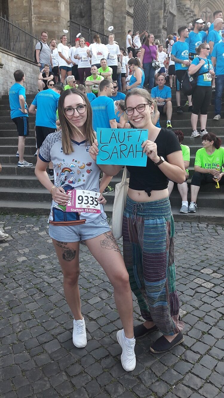 Zusammen aktiv – Teilnahme am 10. Thüringer Unternehmenslauf