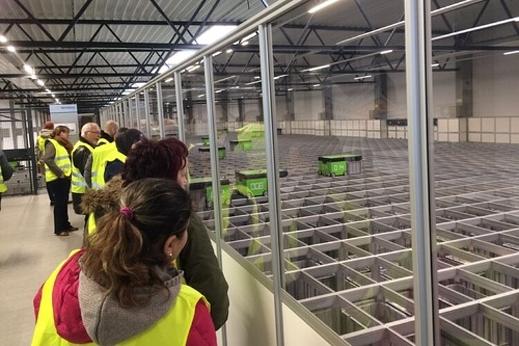 Beeindruckende Betriebsführung bei Schüco International Beeindruckende Betriebsführung bei Schüco International