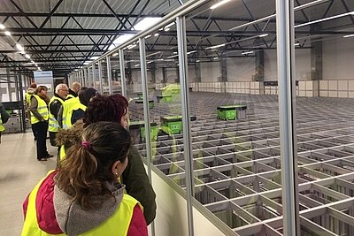 Beeindruckende Betriebsführung bei Schüco International Beeindruckende Betriebsführung bei Schüco International