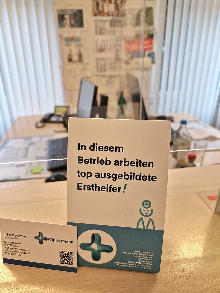 Erste Hilfe Kurs für unsere Mitarbeitenden Erste Hilfe Kurs für unsere Mitarbeitenden