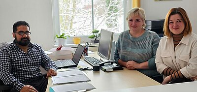 Glücklich im neuen Berufssprachkurs Glücklich im neuen Berufssprachkurs