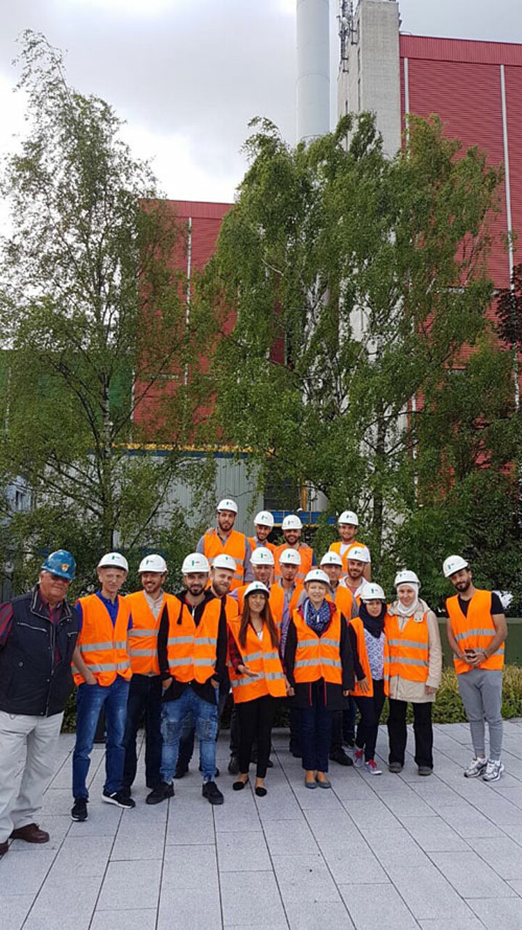 Besichtigung des Müllheizkraftwerkes in Iserlohn