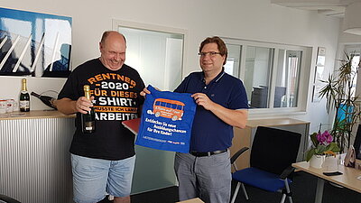 Schlossermeister Siegfried Meyer sagt Adieu Schlossermeister Siegfried Meyer sagt Adieu