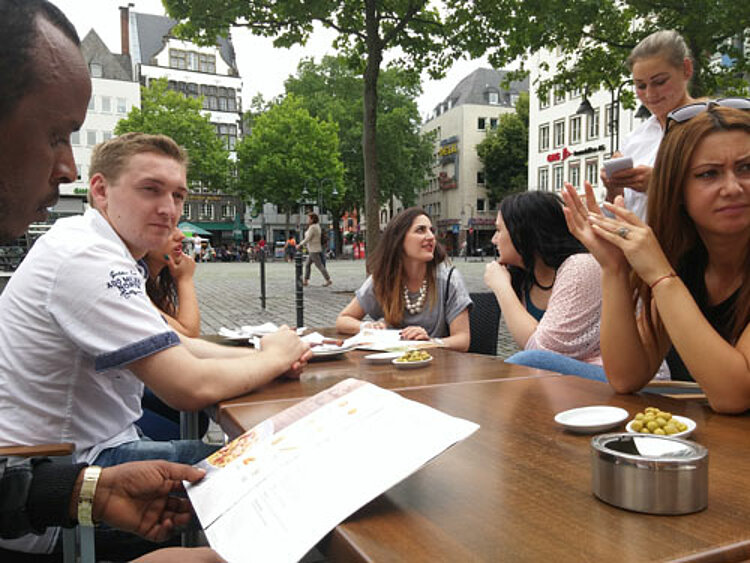 Jugendintegrationskurs zu Gast in Köln