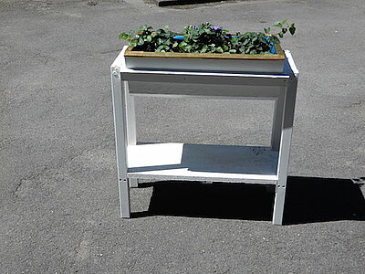 Urban gardening – Hochbeet selbst gebaut Urban gardening – Hochbeet selbst gebaut