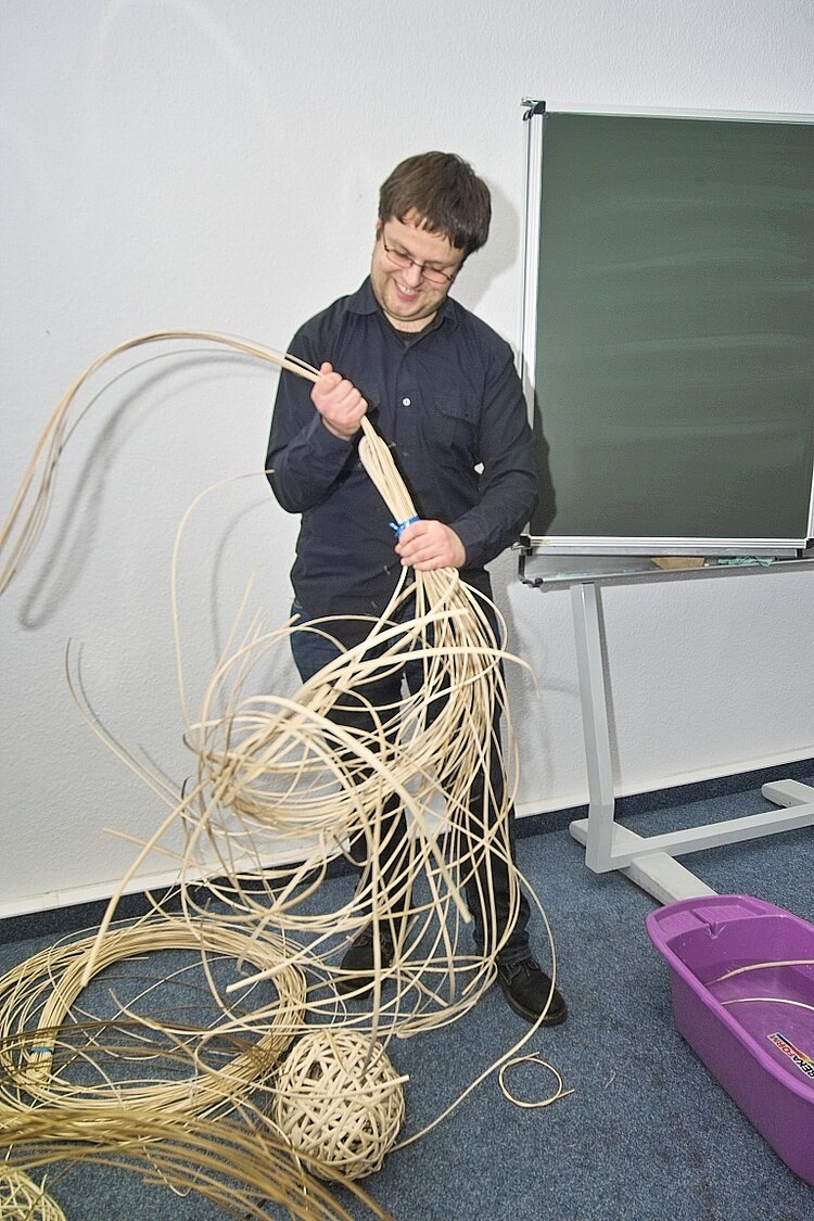 Weidenkörbe für den guten Zweck