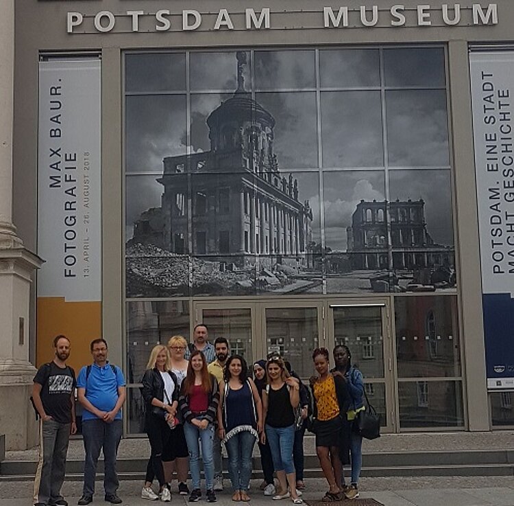 Auf Exkursion in Potsdam