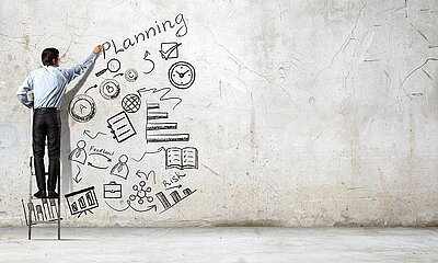 Arbeiten an den Euro-Schulen in Coronazeiten