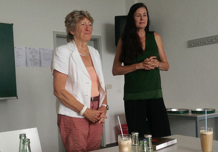 ESO-Geschäftsführerin Silvia Semidei zu Besuch am Standort Bitterfeld-Wolfen
