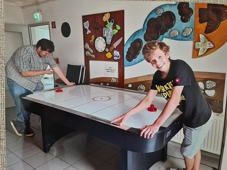 Staffelstabübergabe im Jugendwohnheim