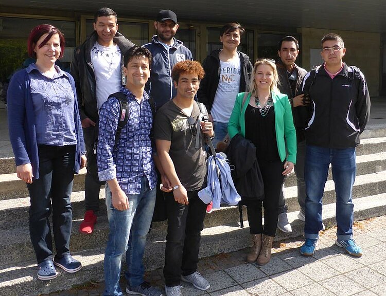 Mit viel Engagement voran Mit viel Engagement voran