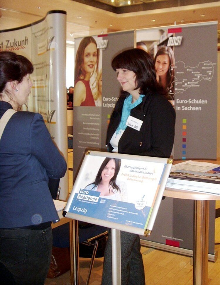 Euro-Schulen auf Jobmesse in Leipzig Euro-Schulen auf Jobmesse in Leipzig