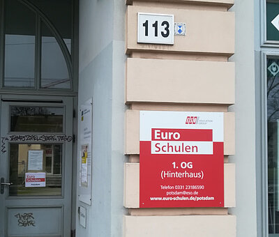 Euro-Schulen Potsdam nur noch am Platz der Einheit Euro-Schulen Potsdam nur noch am Platz der Einheit