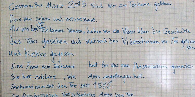 Unsere Jugendintegrationskurse in der Teekanne
