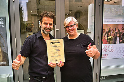 MobiPro-EU  – The Job of my Life: Friseurausbildung erfolgreich abgeschlossen