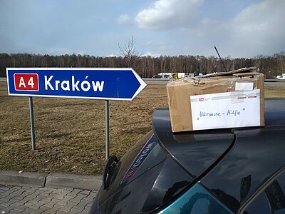 Die Euro-Schulen Potsdam unterstützen Kriegsflüchtlinge im polnisch-ukrainischen Grenzgebiet