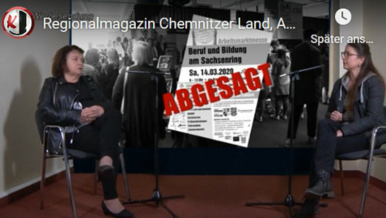 „Studio-Talk“ im regionalen Kabelfernsehen zum Thema „Schock Corona“ „Studio-Talk“ im regionalen Kabelfernsehen zum Thema „Schock Corona“