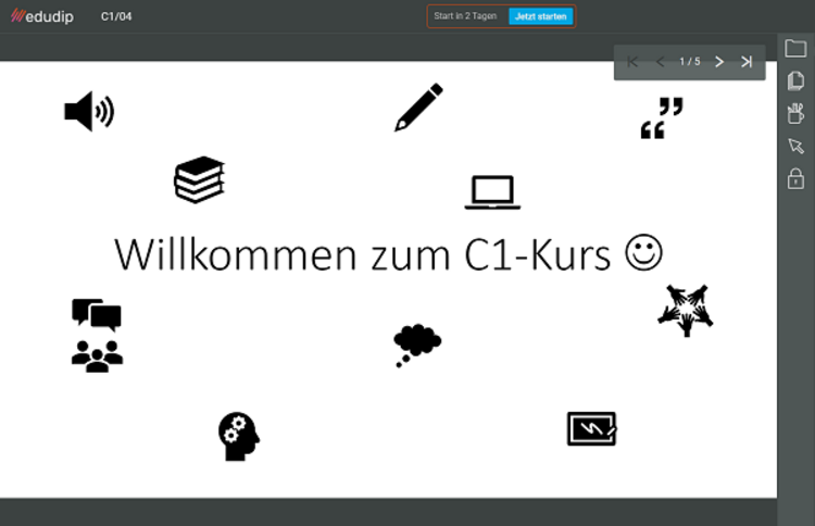 Wir lernen weiter Deutsch!