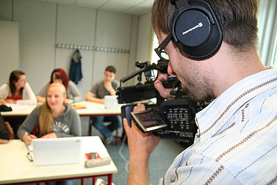 MDR Info und MDR Fernsehen zu Gast in den Euro-Schulen Magdeburg