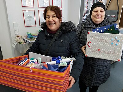 Die AGH Hauswirtschaft war als „Nikolaus“ unterwegs