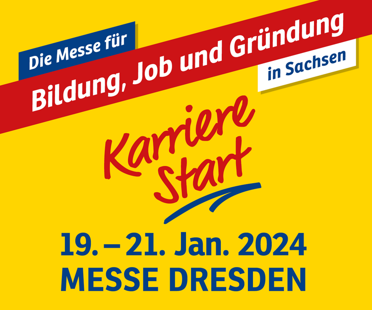 Messe "Karrierestart" in Dresden am 19.01.24 Messe "Karrierestart" in Dresden am 19.01.24