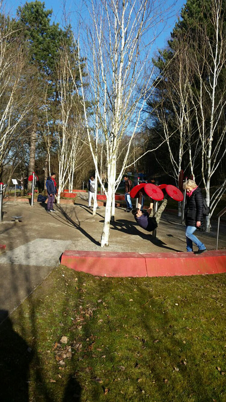 Ausflug mit PerjuF-Teilnehmern in den Sauerlandpark Hemer Ausflug mit PerjuF-Teilnehmern in den Sauerlandpark Hemer