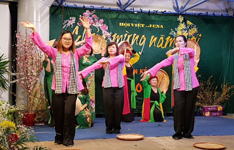 Buntes vietnamesisches Neujahrsfest Buntes vietnamesisches Neujahrsfest