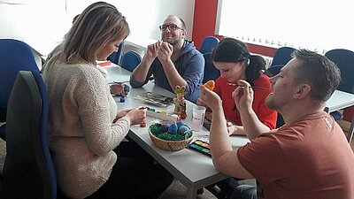 Schüler im Osterfieber Schüler im Osterfieber