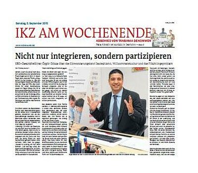 Zeitung interviewt Geschäftsführer der Euro-Schulen Märkischer Kreis Özgür Gökce Zeitung interviewt Geschäftsführer der Euro-Schulen Märkischer Kreis Özgür Gökce