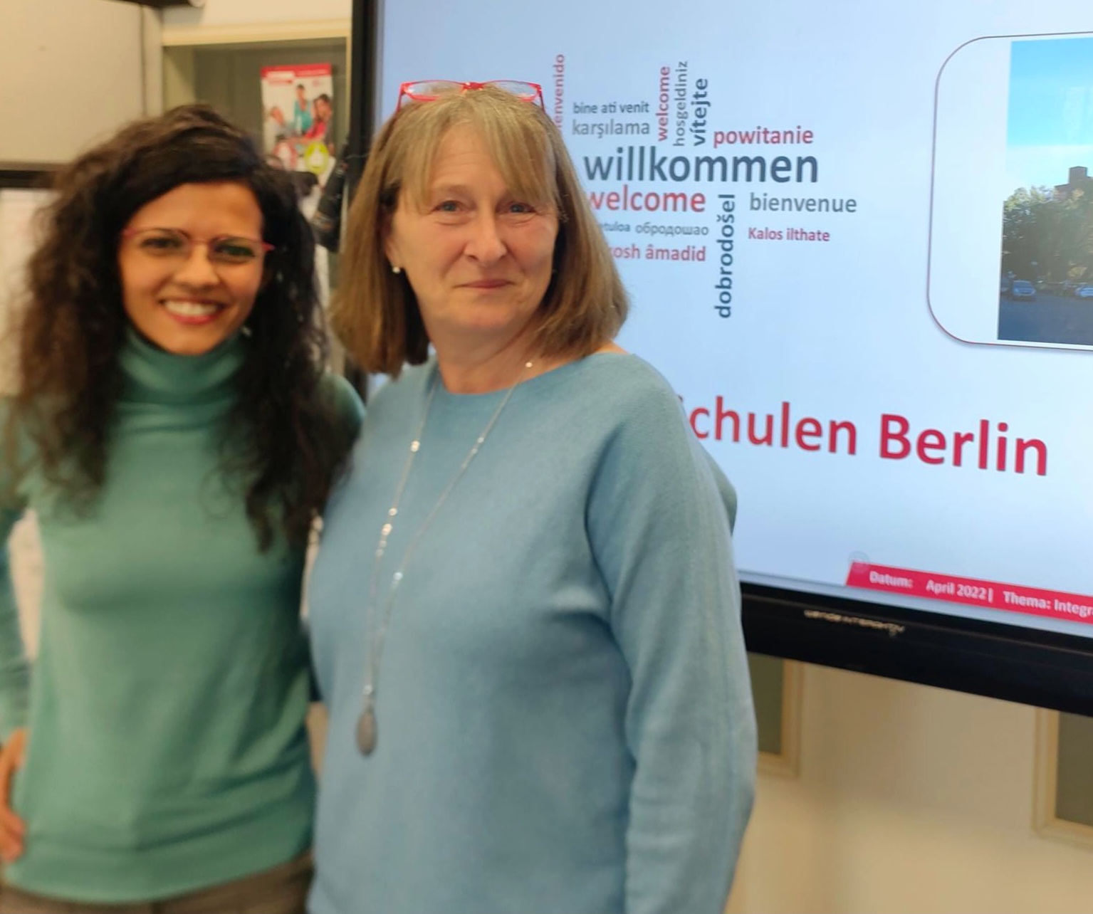 Die Euro-Schulen Berlin empfangen Besuch aus Spanien-1