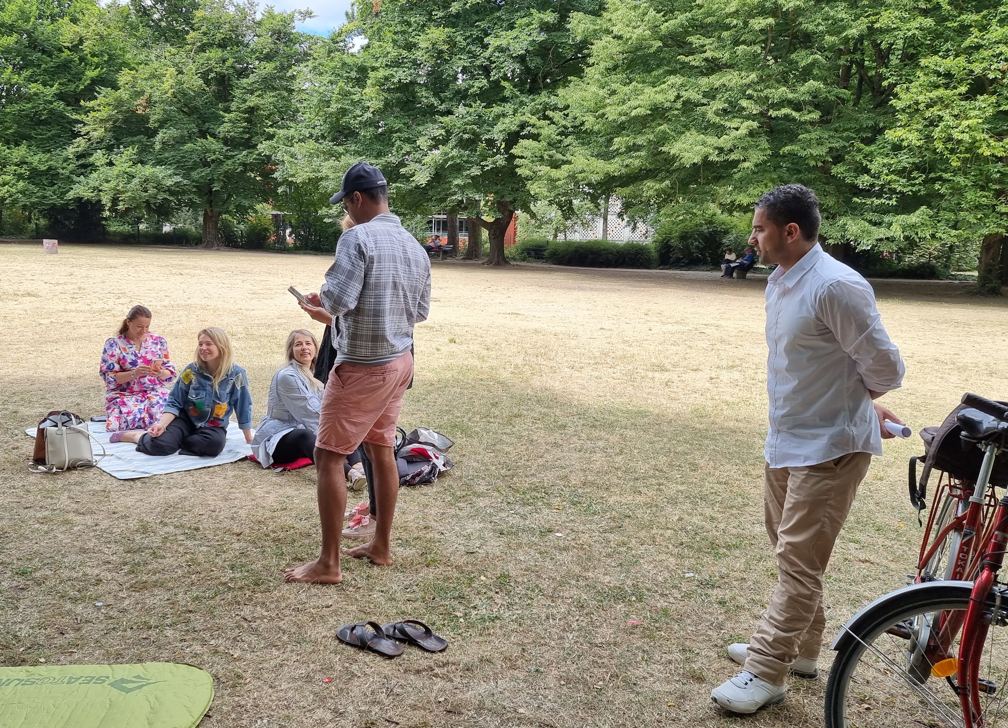 Outdoor-Unterricht im Trierer Palastgarten-5