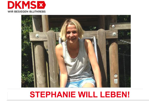 Spendenaktion: "Stephanie will leben!"-1