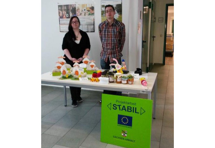Teilnehmer des Projektes STABIL veranstalteten Ostermarkt und Osterbrunch Teilnehmer des Projektes STABIL veranstalteten Ostermarkt und Osterbrunch-2