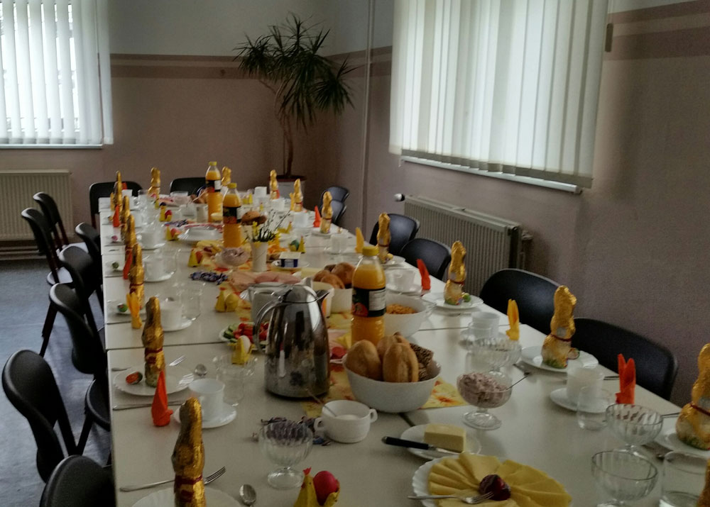 Teilnehmer des Projektes STABIL veranstalteten Ostermarkt und Osterbrunch Teilnehmer des Projektes STABIL veranstalteten Ostermarkt und Osterbrunch-3