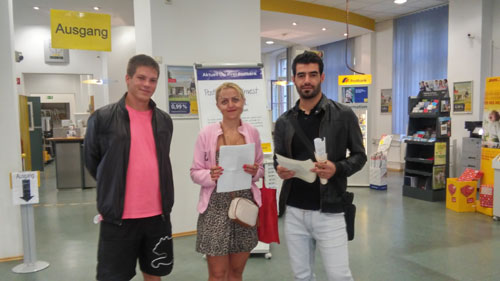 Integrationskurs auf Erkundungstour durch die Stadt Integrationskurs auf Erkundungstour durch die Stadt-3
