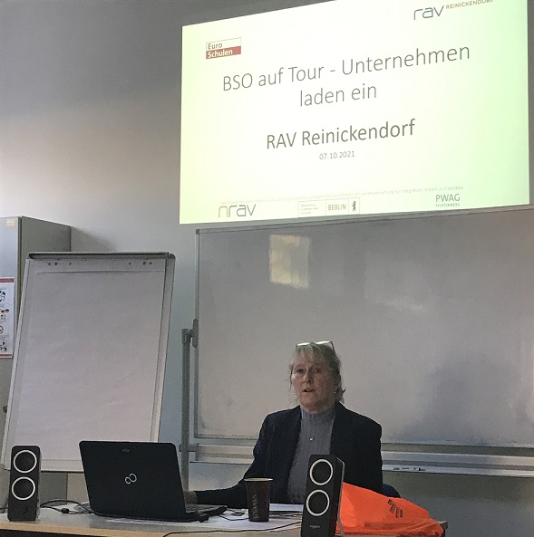 Berliner Ausbildungsnetzwerk NRAV zu Gast an der Euro Akademie-2
