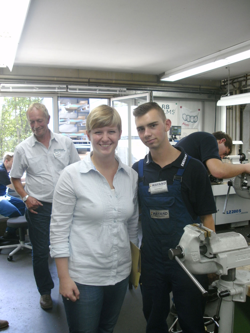 Am Tag der Ausbildung wertvolle Kontakte geknüpft Am Tag der Ausbildung wertvolle Kontakte geknüpft-2