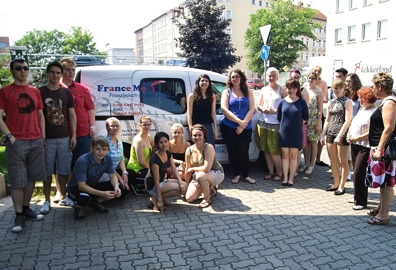 Das „France Mobil“ unterwegs in Halle!-2