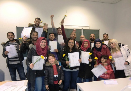 Sehr gutes Abschlussergebnisse im berufsbezogenen Deutschkurs Sehr gutes Abschlussergebnisse im berufsbezogenen Deutschkurs-1