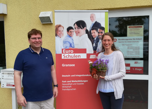 Martina Schmidtke, das Gesicht der Euro-Schulen Gransee, künftig mit neuer Funktion -1