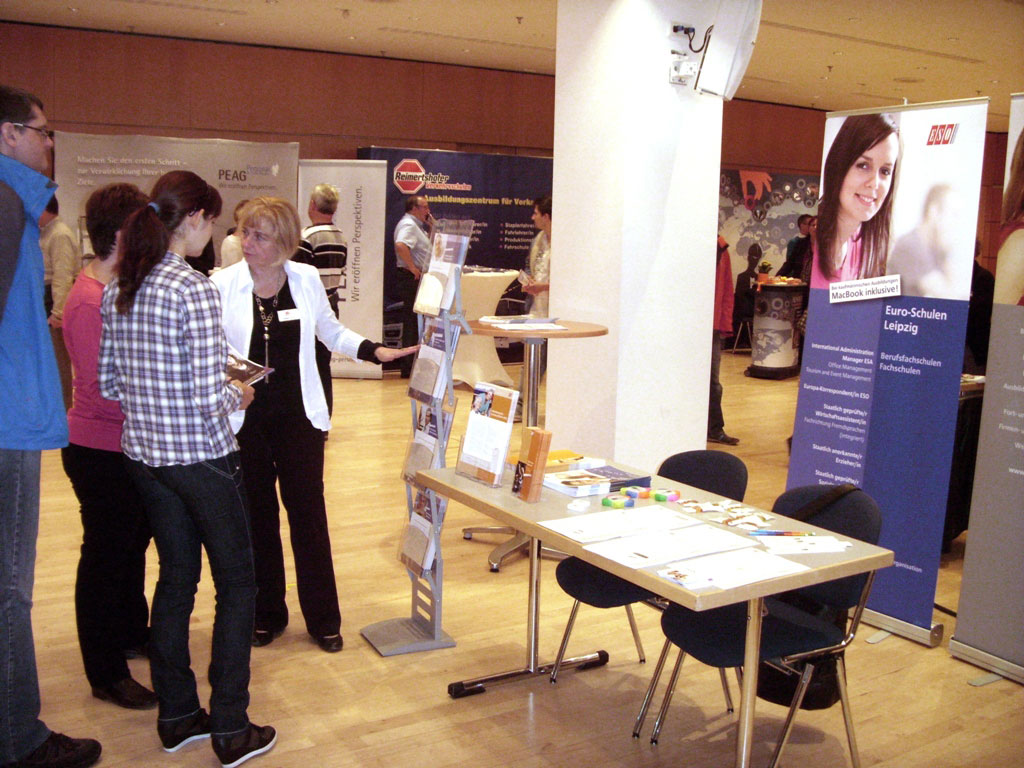Angebote der Euro-Schulen Leipzig auf Jobmesse sehr gefragt Angebote der Euro-Schulen Leipzig auf Jobmesse sehr gefragt-1