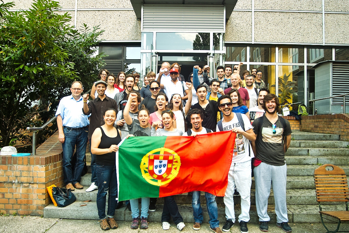 Grillparty mit portugiesischen Ausbildungsbewerbern-7