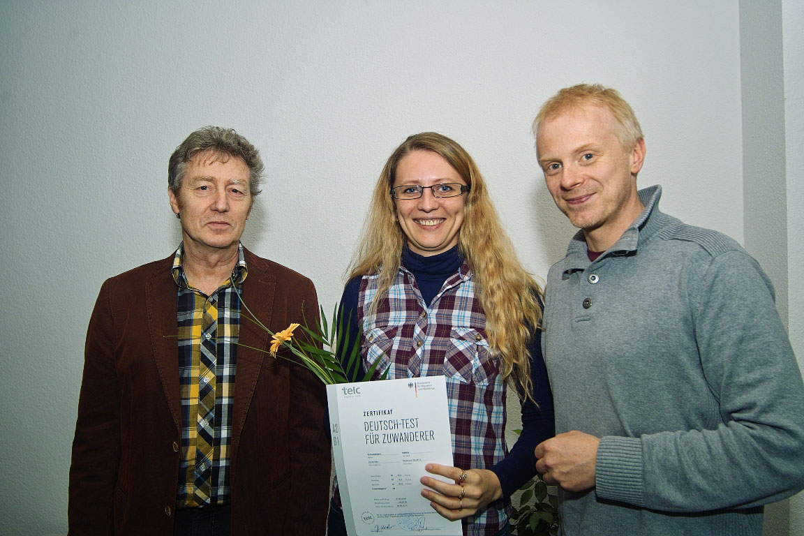 Feierliche Zeugnisübergabe im Integrationskurs Feierliche Zeugnisübergabe im Integrationskurs-6